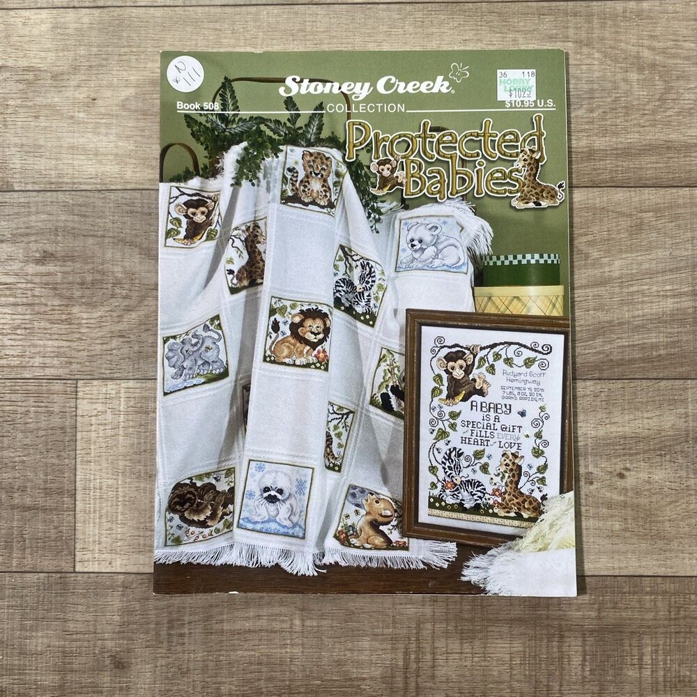 Protected Babies BK508 by Stoney Creek cross stitch pattern